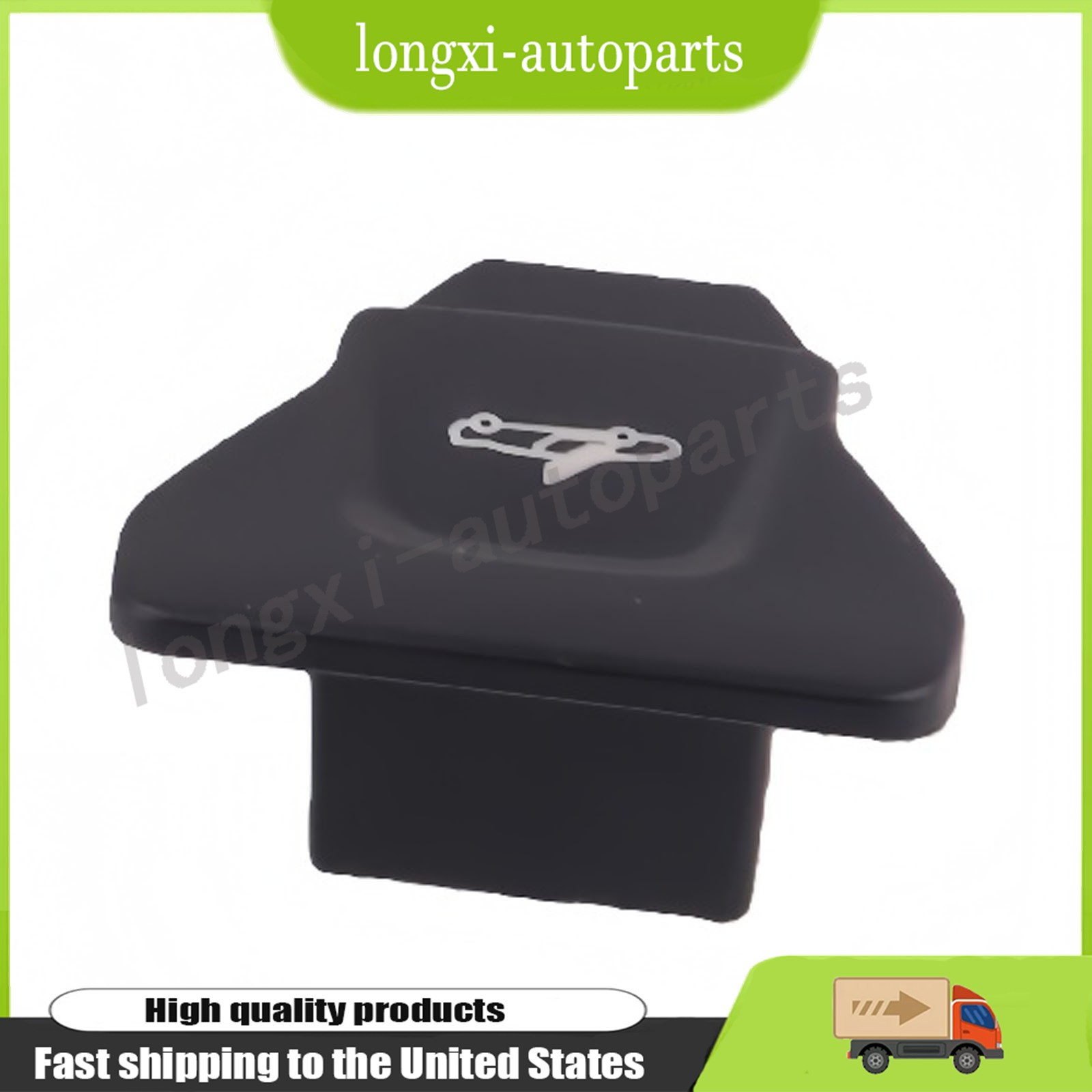 New Black Right Side Door Control Switch Button for McLaren 570S 600LT 13M0434CP