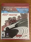 Brand New Need For Speed Most Wanted Greatest Hits PlayStation 3 PS3 2012 Sealed
