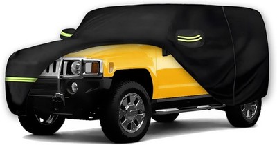 Waterproof Car Covers for Hummer H2 SUV 2002-2009 (Black) H2, Black 