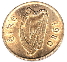 # C7732     IRELAND  TWO   PENCE  COIN    1980