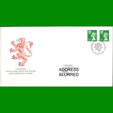 FDC Wales Regional Definitive Royal Mail First Day Cover Stamps, 7.1.1986