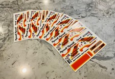 Auto World AFX Custom Plymouth Hemi Street Van Slot Car Decals