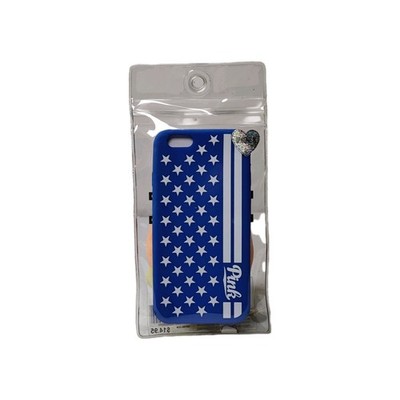 New Patriotic Victoria's Secret VS PINK Stars Apple iPhone 6 SoftCase Cell Cover