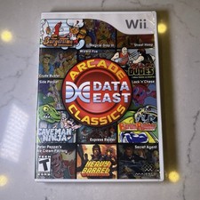 Data East Arcade Classics (Nintendo Wii, 2010) CIB Tested
