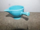 Vtg Fiesta Stick Handle Creamer in Original Turquoise Glaze