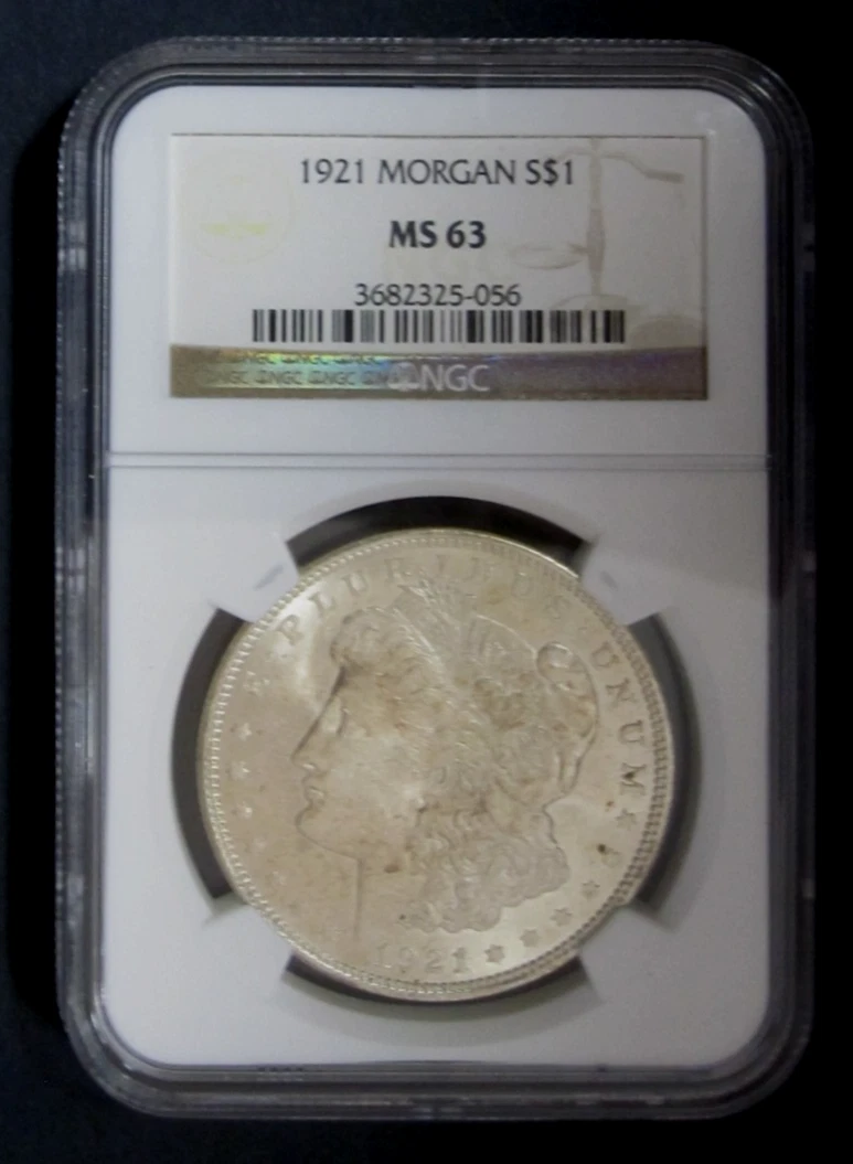 MS 63 Graded 1921 Year Morgan US Dollars (1878-1921) for sale | eBay