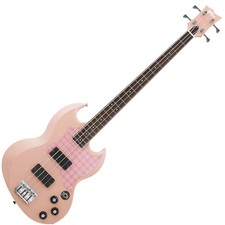 ESP BanG Dream VIPER BASS Rimi Pink Poppin'Party nuovo F/S