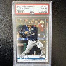 2019 Topps Update Keston Hiura #US150 PSA 10 Rookie RC