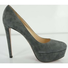 Prada Platform High Heel Classic Almond Toe Pumps Size 40.5 10.5 NIB $750