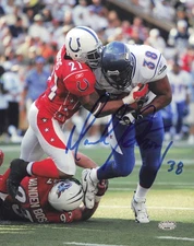 Mack Strong Autographed Signed 8x10 Photo Seattle Seahawks MCS Holo #63498