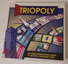 Triopoly Board Game 3D Buying & Building Cities Strategy Game