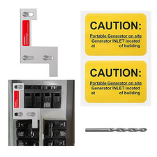 Generator Interlock Kit for Siemens, ITE, Gould Murray, and Thomas & Betts Panel