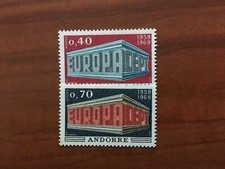 Andorra 194-195 * MH Europe Year 1969