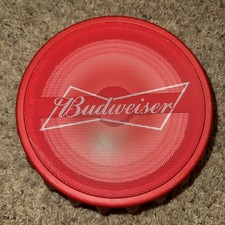 Budweiser Bottle Cap Red Speaker Bluetooth Color Changing EXCELLENT