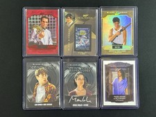 [6 CARDS] 2024 UD James Bond 007 Exquisite Benicio Del Toro /10 Robert Davi /49