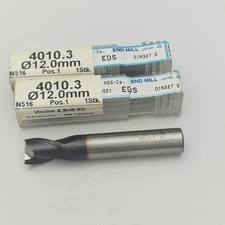 2 pcs OSG EDS 2 Flute HSS-Co End Mill DIN 327 D �12mm 73mm Japan