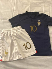 Nike France Kylian Mbapp 10 Home Mini Kit Jersey Kids Size 22