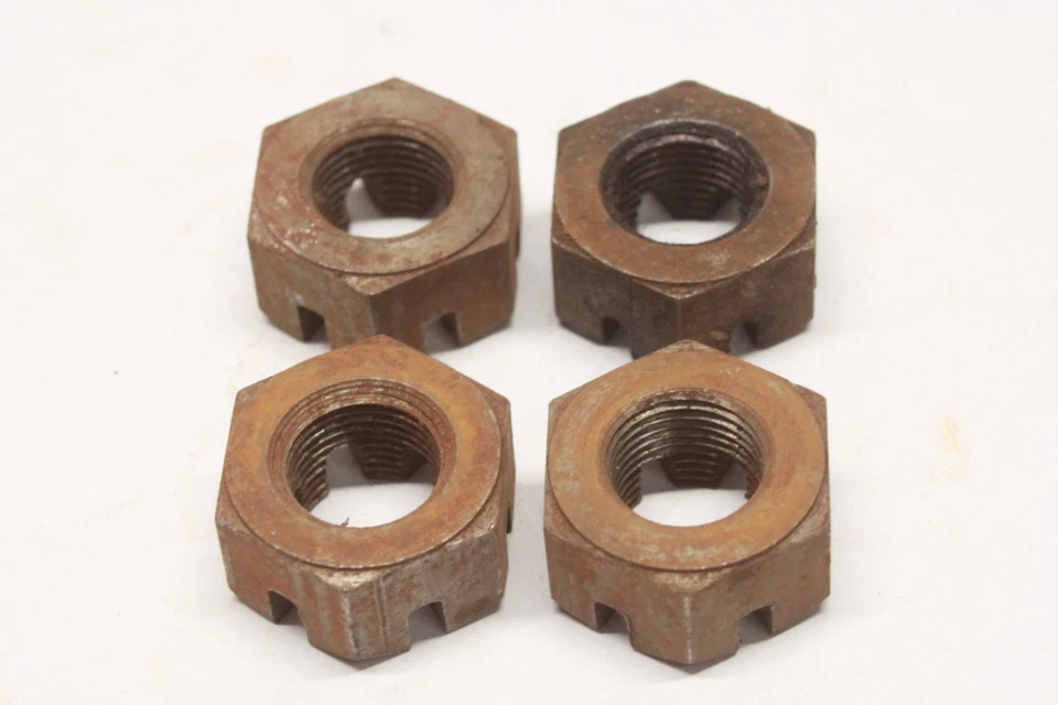 Lote de 4 tuercas de brazo de nudillo de dirección maestro Chevrolet 1934-38 NOS 374427 Foto 4 de 4