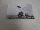 RON SCHARFE Signed 4x6 Photo IWO JIMA AUTOGRAPH 1