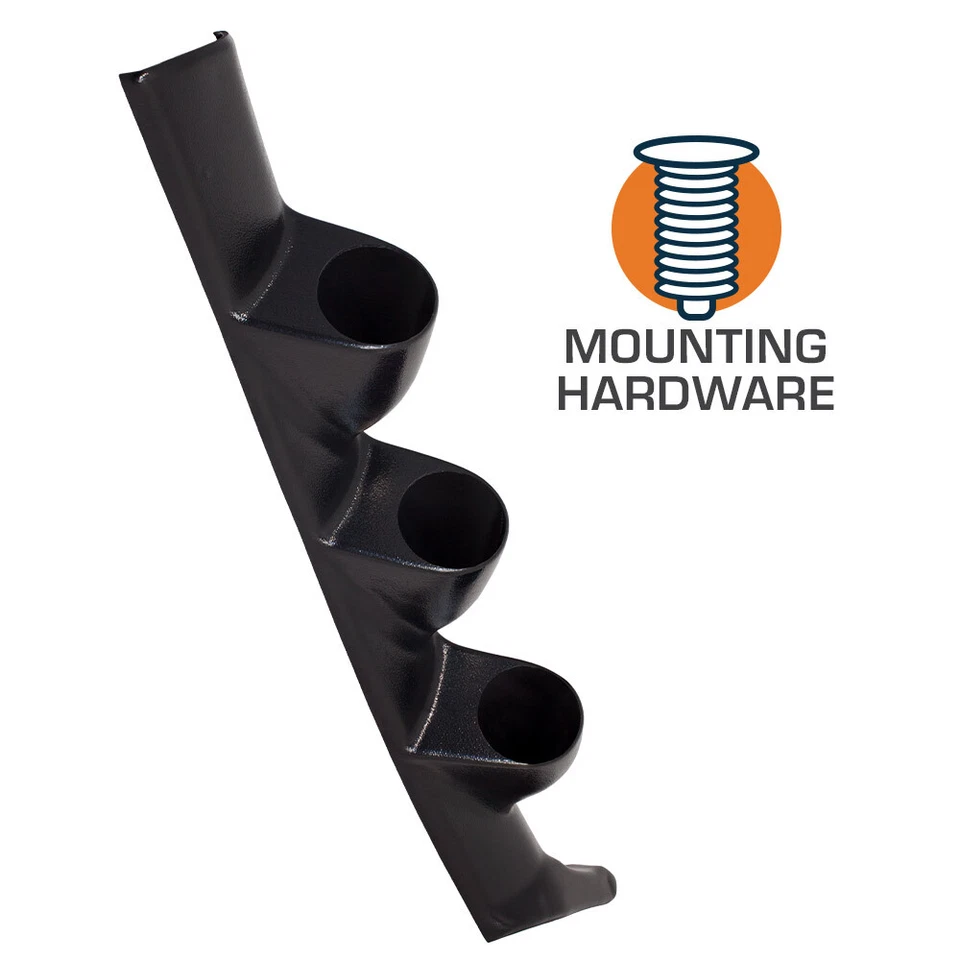 Cápsula de pilar GlowShift negra triple calibre 52 mm para Honda Del Sol 1993-1997 Foto 3 de 3