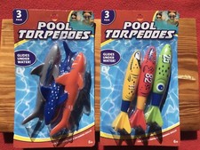 Best Brands New Pool Torpedos Double 3 Pack (6) Torpedos Kidz Love them!