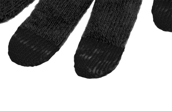 Touch Screen Handschuhe f Samsung Galaxy Xcover 3 SM-G388F Size S-M schwarz