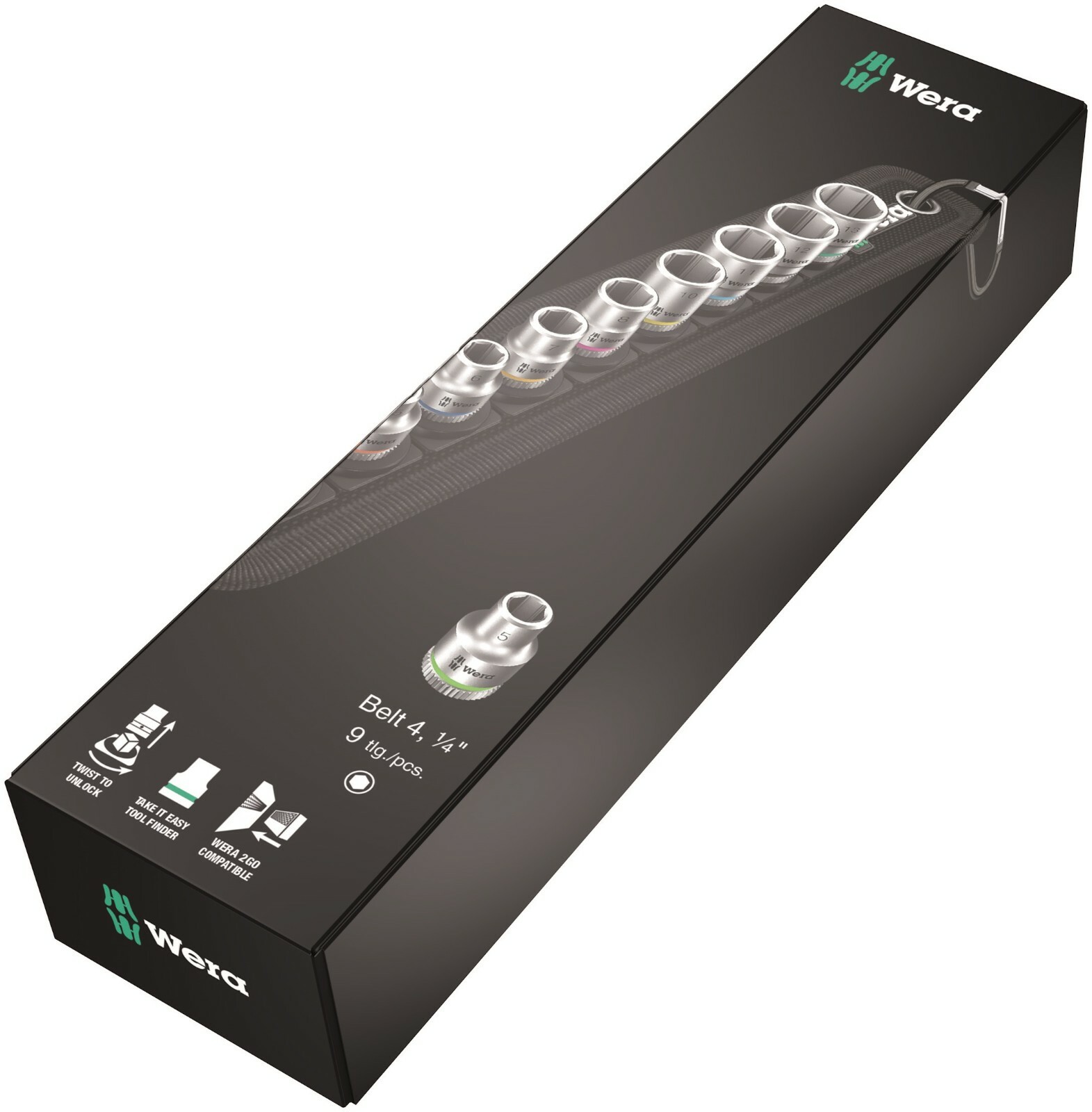 Wera Belt 1 Zyklop 1/4 10-tlg. (05003880001) ab 37,79 € | Preisvergleich bei