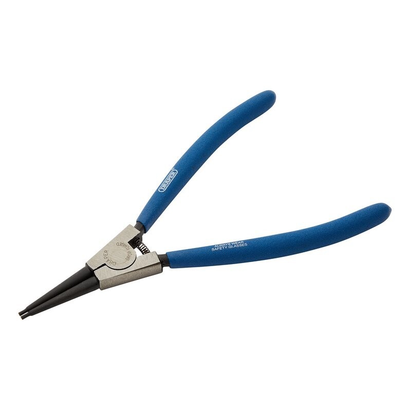 Draper Expert Straight Tip External Circlip Pliers  180mm