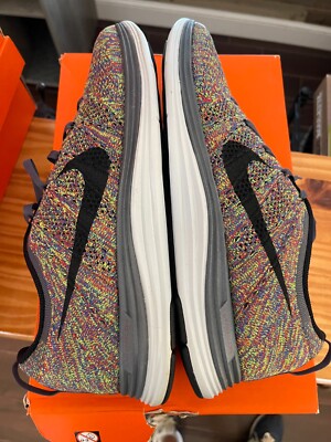 Nike Men Shoe Flyknit Lunar 1 Size 10.5 Sneaker s-l400.jpg main image 4