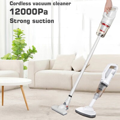 12000 Pa Powerful Suction Cordless Vacuum Cleaner Stick Vacuum Rechargeable-