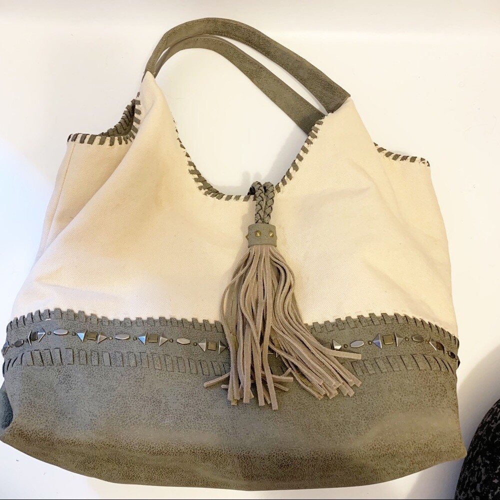 Steve Madden Hobo Bag with Tassel 