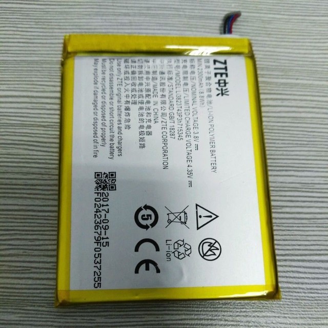 Аккумулятор zte li3820t43p3h715345 Аккумулятор zte li3820t43p3h715345