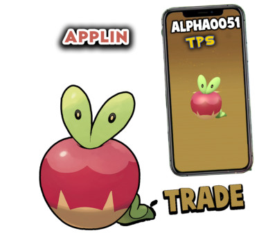 Pokemon Applin x5 Trade Fast Delivery