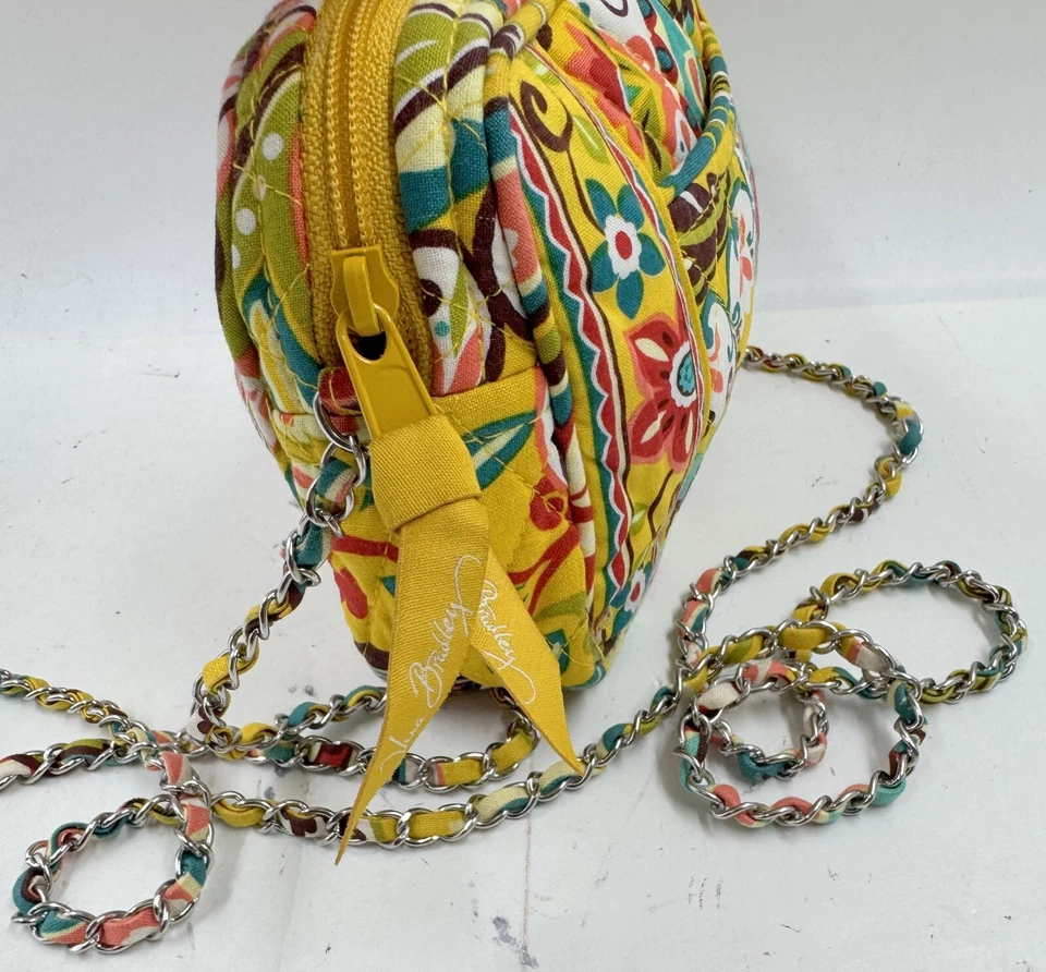 Vera Bradley Cassidy Womens Handbag Multicolor Floral Crossbody Strap Clutch Bag - Image 4 of 4