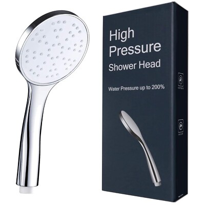 High Pressure Shower Head for Low Water Pressure - Easy Install
