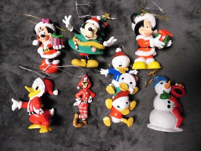 Kurt S. Adler Disney Mickey Mouse / Donald Weihnachtsschmuck Figuren Sammlung