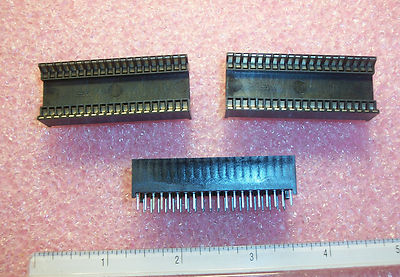 QTY (10) 40 PIN DIP TEST & BURN-IN DIP IC SOCKETS TST406T2-TNG ROBINSON NUGENT