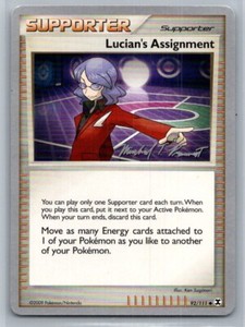 2009 Platinum - Rising Rivals Lucian’s Assignment Uncommon #92