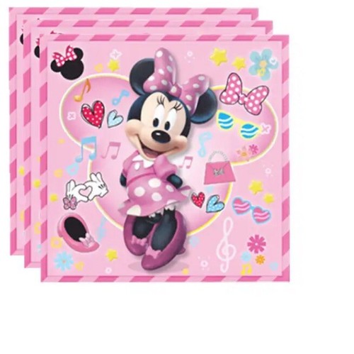 Juego de fiesta de 62 piezas de Minnie Mouse para 20 personas - Imagen 7 de 8