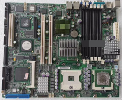 1pc used   X6DVA-4G2 E7320 604 SATA IDE 800 motherboard #E8