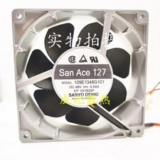 Sanyo 109E1348G101 48VDC 0.54A 127 38MM Inverter Cooling Fan