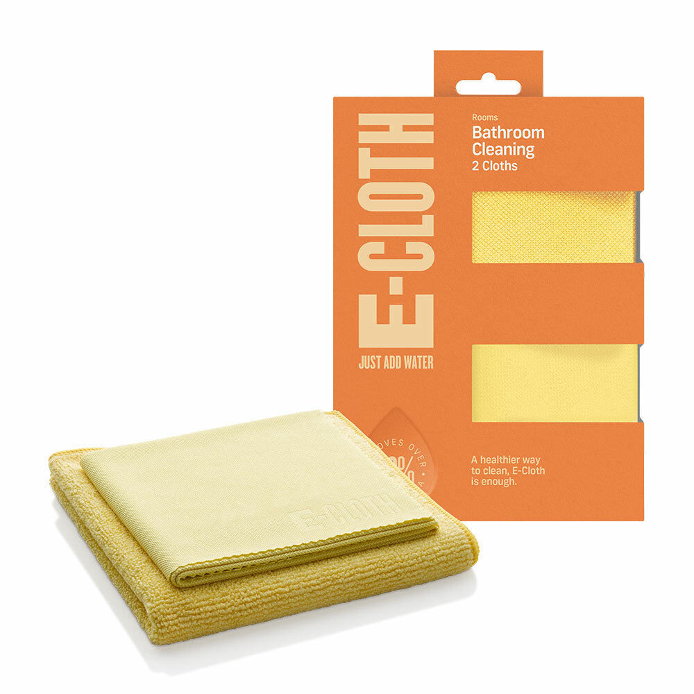 e-Cloth Bathroom Pack Streak Free Bathroom Cleaning Without Chemicals Just Water