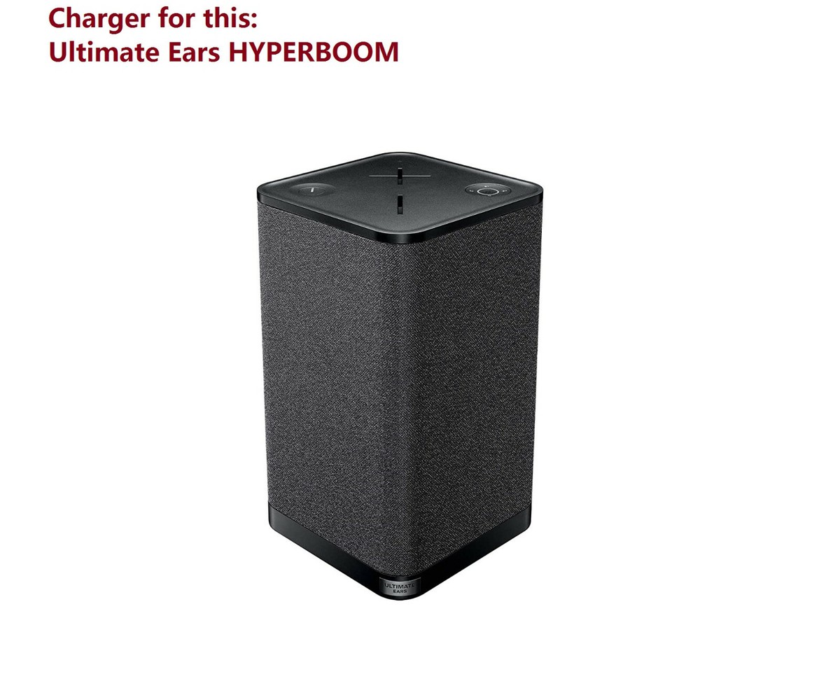 Charger for Ultimate Ears Hyperboom Portable Bluetooth Wireless