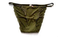 Victoria's Secret String Bikini Panty Dream Angels Green Adjustable S M L XL 2XL