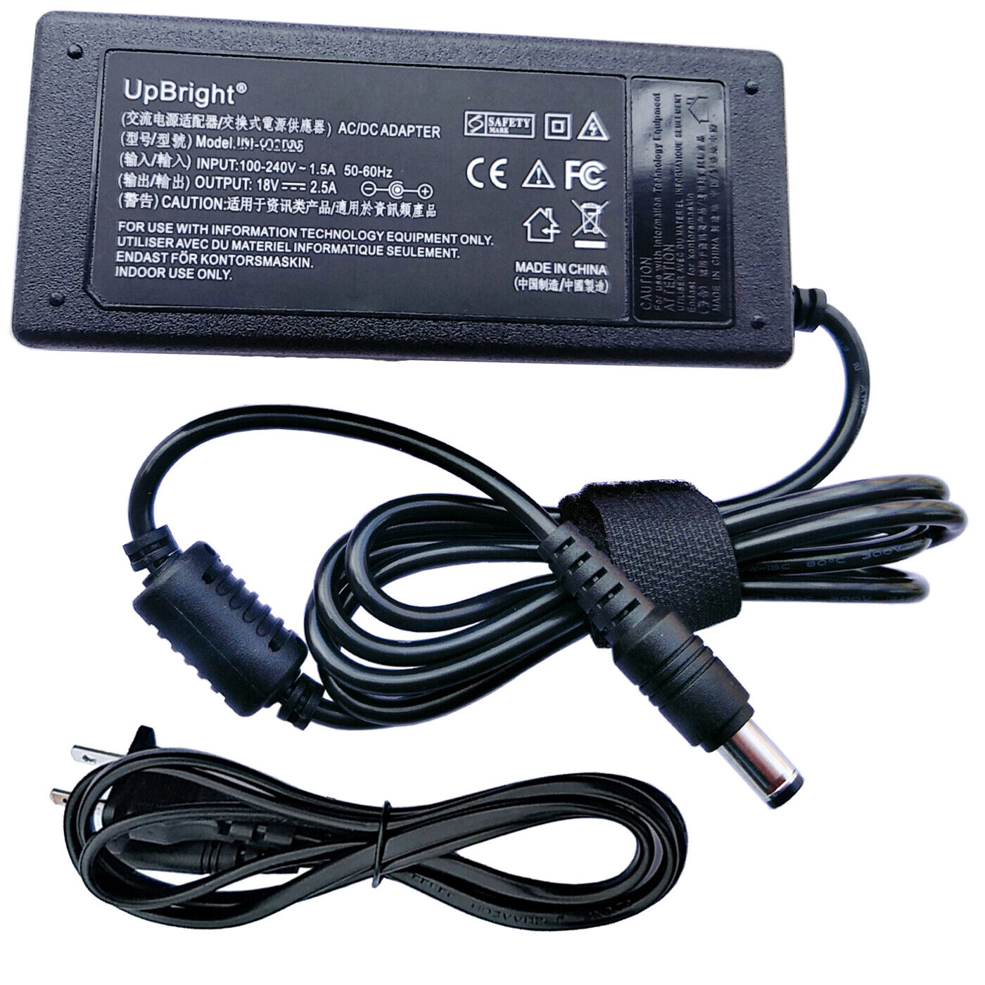 18V 2.5A AC DC Adapter For Ktec KSAS0451800250M2 Cricut Power Supply Charge...