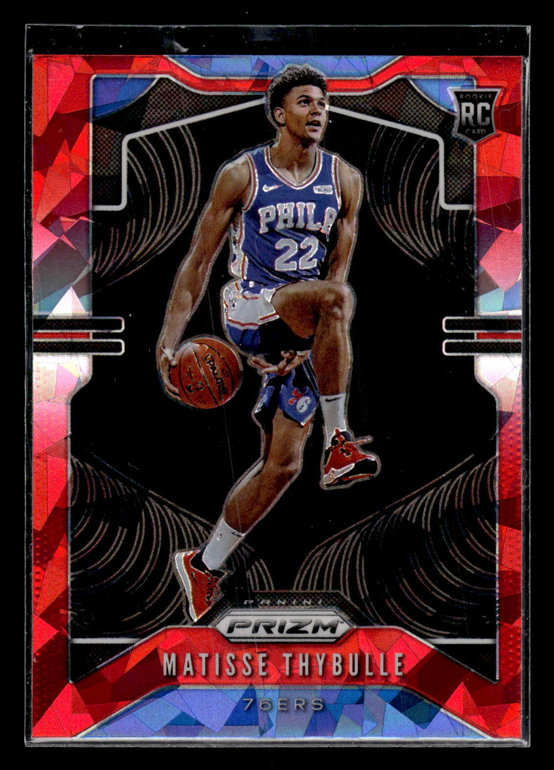 2019 Panini Prizm #290 Matisse Thybulle Rookie Red Ice  Mint+ New