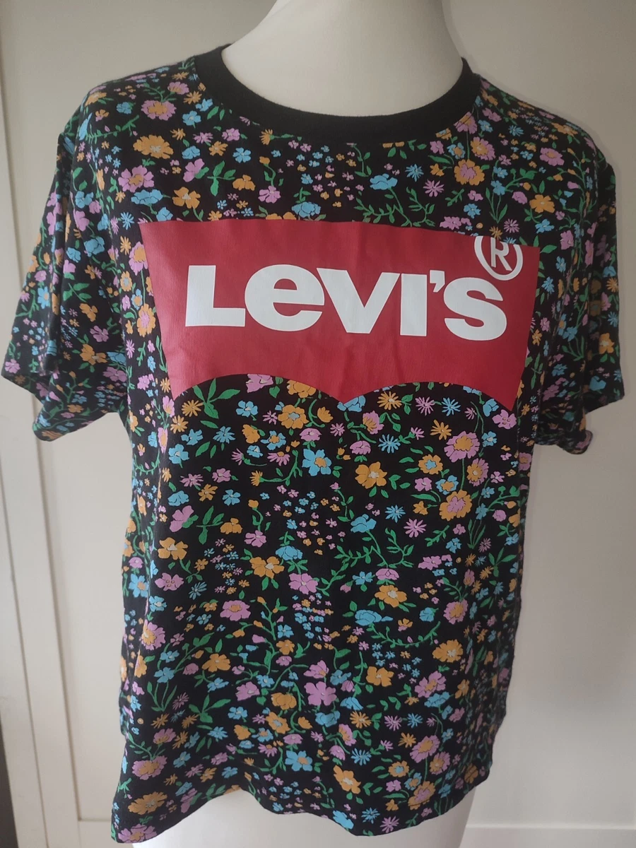 Levis floral top t shirt