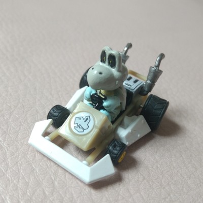 Mario Kart Ds Mini Kart Figur Dry Bones - Skelerex Kyodo Yujin Gashapon