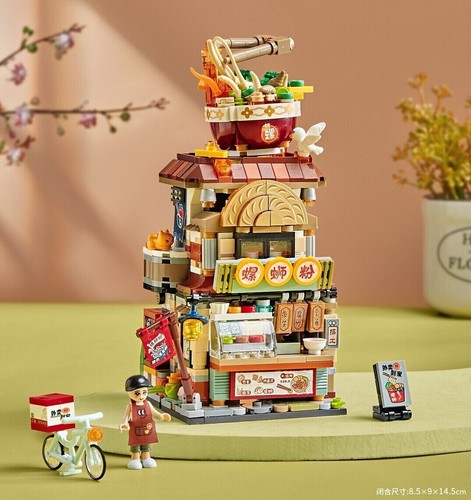 LOZ mini Blocks Kids Building Toys Chinese Snack Bar Girls Boys Gift 1294 1295 - Picture 8 of 16
