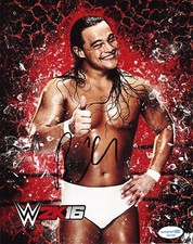 Bo Dallas Signed 8x10 Photo WWE Wrestling The Wyatt Sticks w/ACOA SD27258